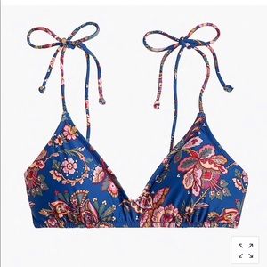 NWOT J Crew highwaisted bikini Liberty Flora Belle